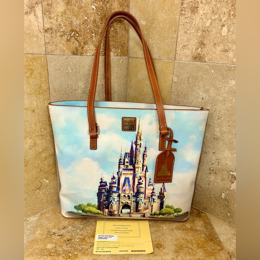 Dooney & Bourke DISNEY: Cinderella’s Castle Tote 🏰